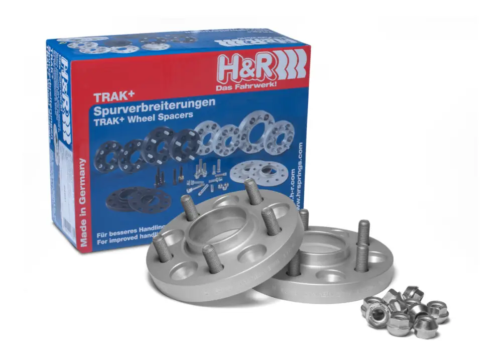 H&R 2 kusy rozšiřovacích podložek typ DRM30, 60 o šířce 15 mm, 30 mm mm pro Ford Focus III, barva stříbrná Cenově Výhodný