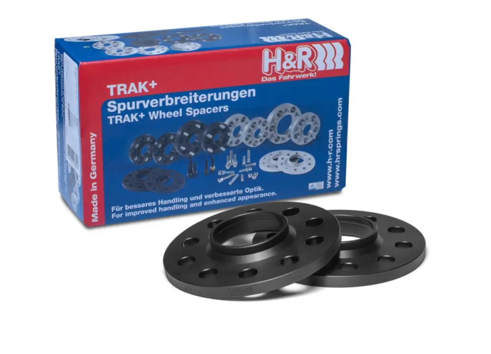 H&R 2 kusy rozšiřovacích podložek typ DR22 o šířce 11 mm pro BMW X1 UKL-L (F48), barva černá, s délkou náběhového kroužku max. 11 mm Pouze Dnes