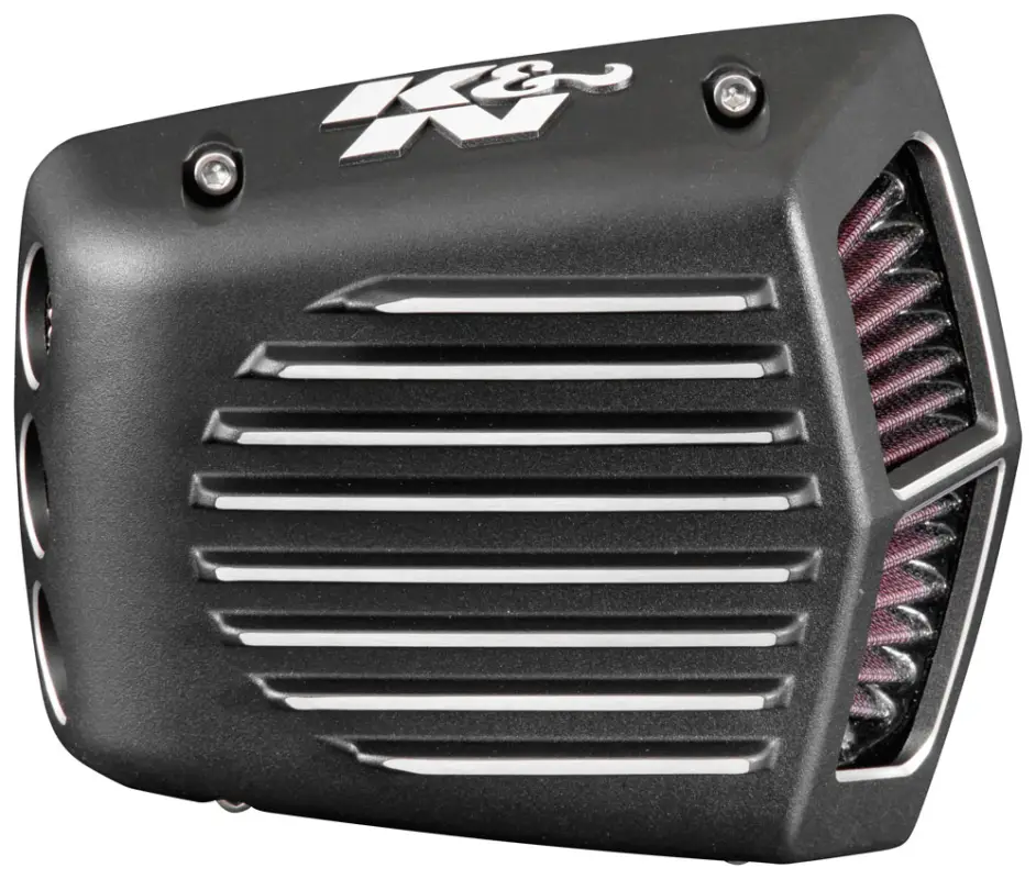 K&N Street Metal sportovní kit sání pro HARLEY DAVIDSON FLSTN Softail Deluxe 96 CI 2008-2011 lakovaný vrchlík, výška: 83 mm uzavřený v pouzdru Sezónní Sleva
