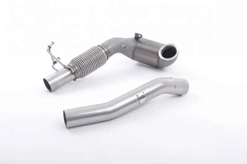 Značkový Milltek Sport downpipe a Hi-Flow sportovní katalyzátor pro Volkswagen Jetta Mk7 (MQB) GLi 2.0T 2019-2024