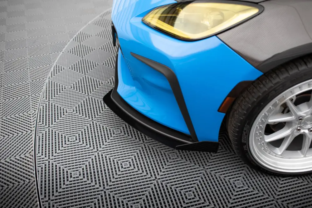 Super Cena Maxton Design rohové spoilery pod přední nárazník pro Toyota GR86 Mk1, plast ABS bez povrchové úpravy