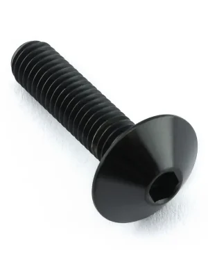 Časově Omezené Pro-Bolt titanový inbusový šroub s vypouklou hlavou se závitem M5 x 0,80 mm a délkou 20 mm, barva modrá