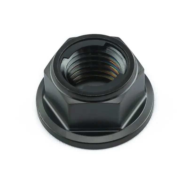 Akční Nabídka Pro-Bolt titanová matka se závitem M10 x 1,25 mm, barva černá
