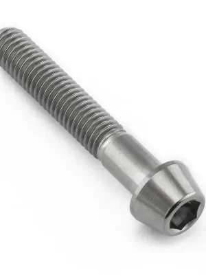 Autentický Pro-Bolt titanový inbusový šroub s kónusovou hlavou se závitem M5 x 0,80 mm a délkou 30 mm, barva přírodní