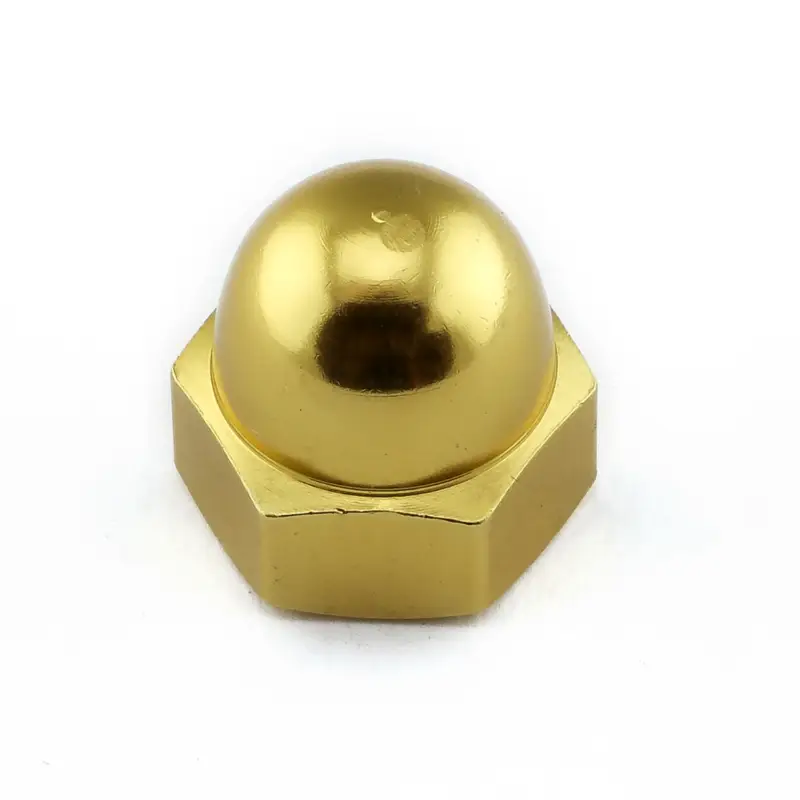 Horká Nabídka Pro-Bolt hliníková matka uzavřená matka se závitem M10 x 1,25 mm, barva zlatá