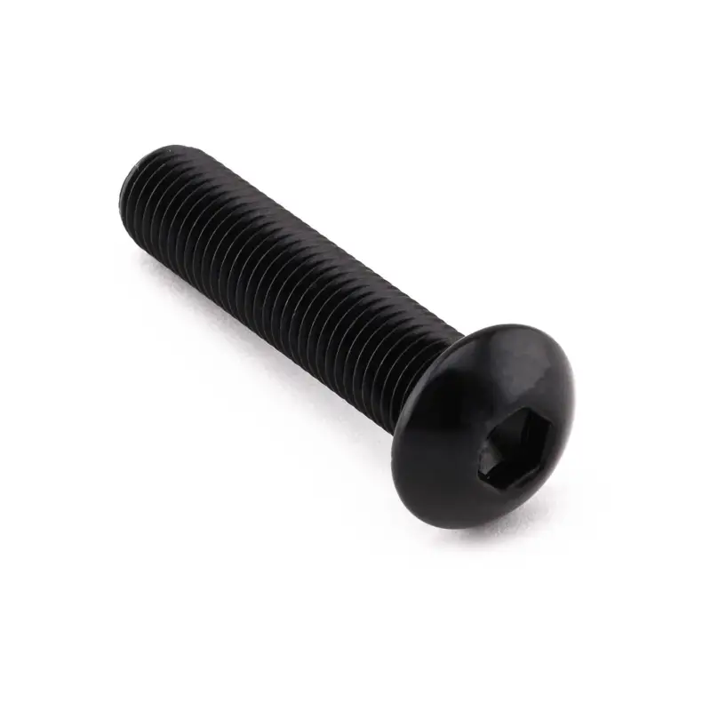 Akční Nabídka Pro-Bolt hliníkový inbusový šroub s vypouklou hlavou o průměru 17,5 mm se závitem M10 x 1,25 mm a délkou závitu 45 mm, barva černá