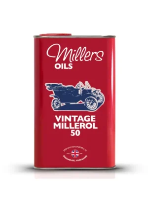 Ověřený Jednorozsahový olej Millers Oils - Vintage Millerol 50 - pro motory a převodovky, objem hodnota