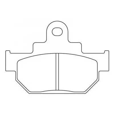 Levný Brzdové destičky CL BRAKES 2387 A3+