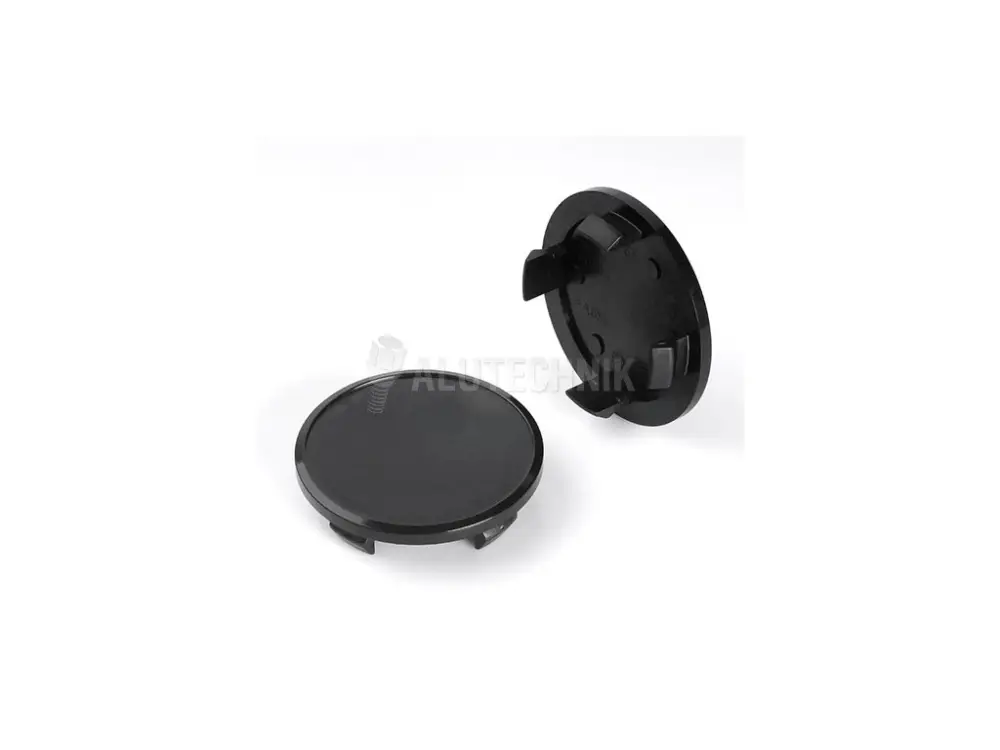 Hit Sezóny Středová krytka kola - poklička průměr 56/66mm(vnitřní,vnější) plast černá bez loga Volkswagen (V66), úchyt 4mm