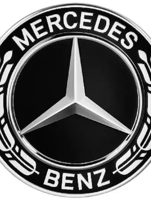 Středová krytka kola - poklička průměr 69/75mm(vnitřní,vnější) Mercedes original (A2224002200) černá chrom Oblíbený