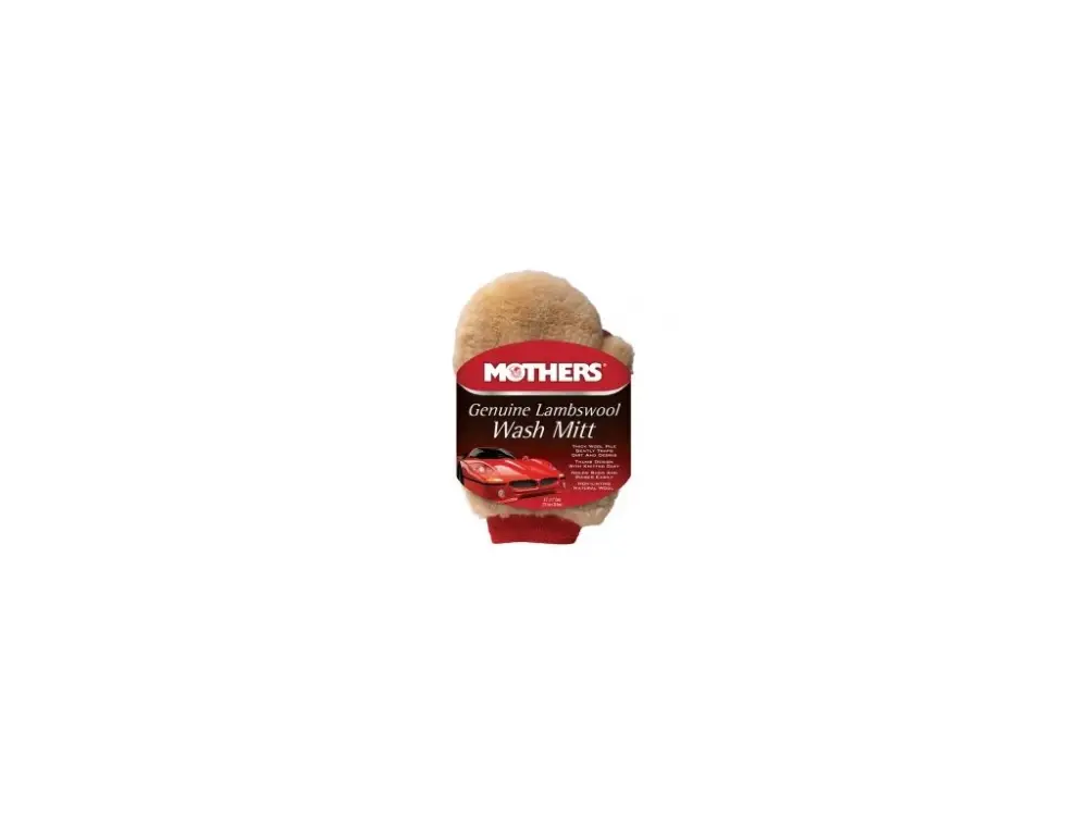 Mothers Genuine Lambswoll Wash Mitt - oboustranná mycí rukavice z pravé jehněčí vlny Časově Omezené