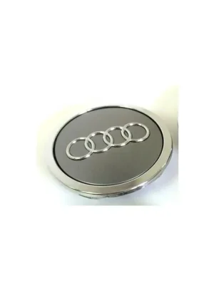 Středová krytka kola - poklička průměr 56/69mm(vnitřní,vnější) Audi,( 4BO601170A) šedá 1Ks Omezená Nabídka