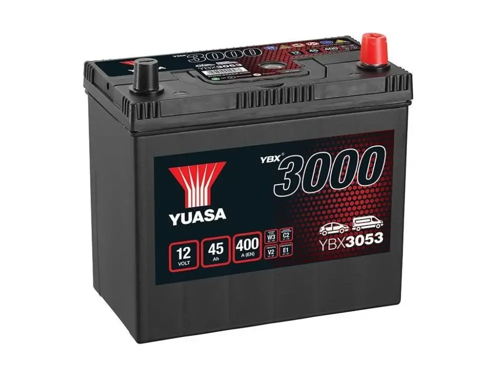 Autobaterie YUASA YBX3053 12V 45Ah Nízká Cena